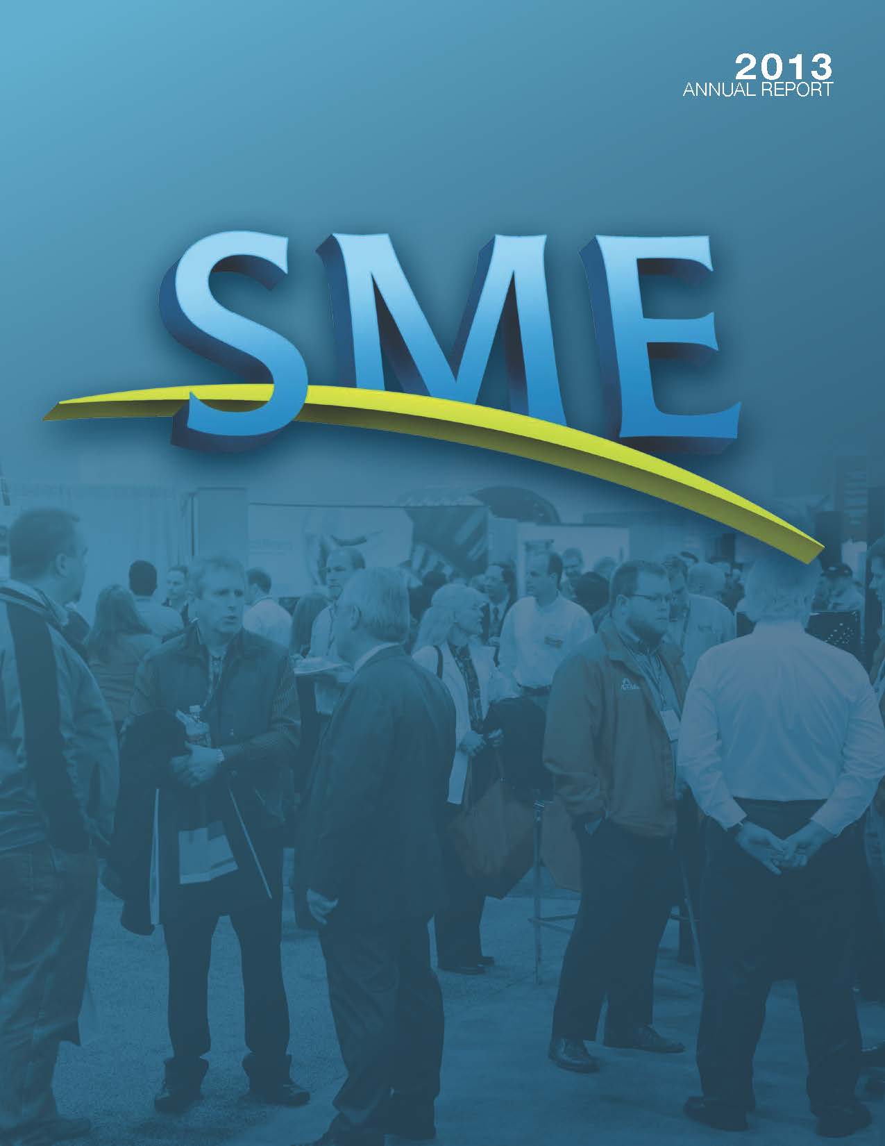 SME 2013 Annual Report cover
