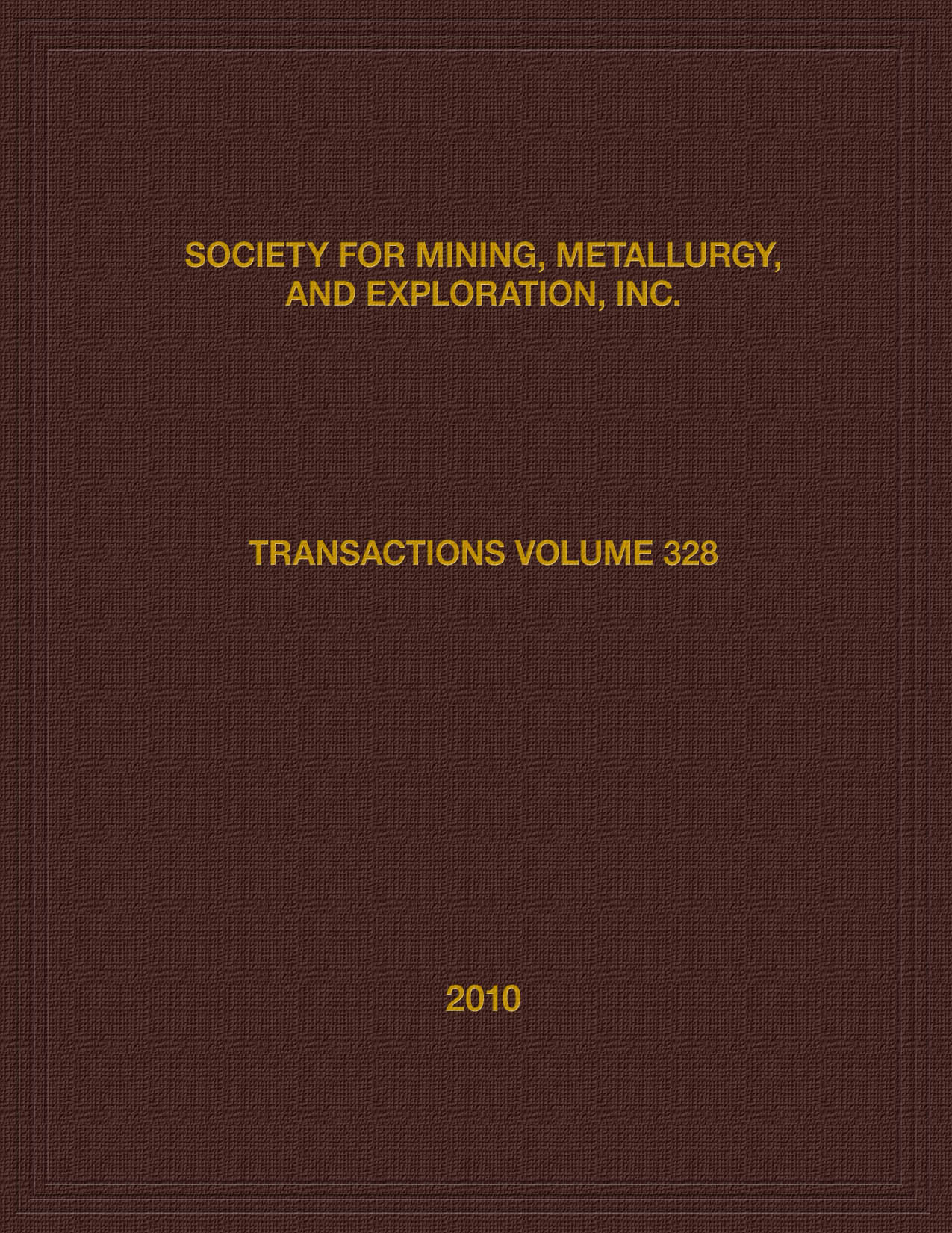 Transactions of SME book cover